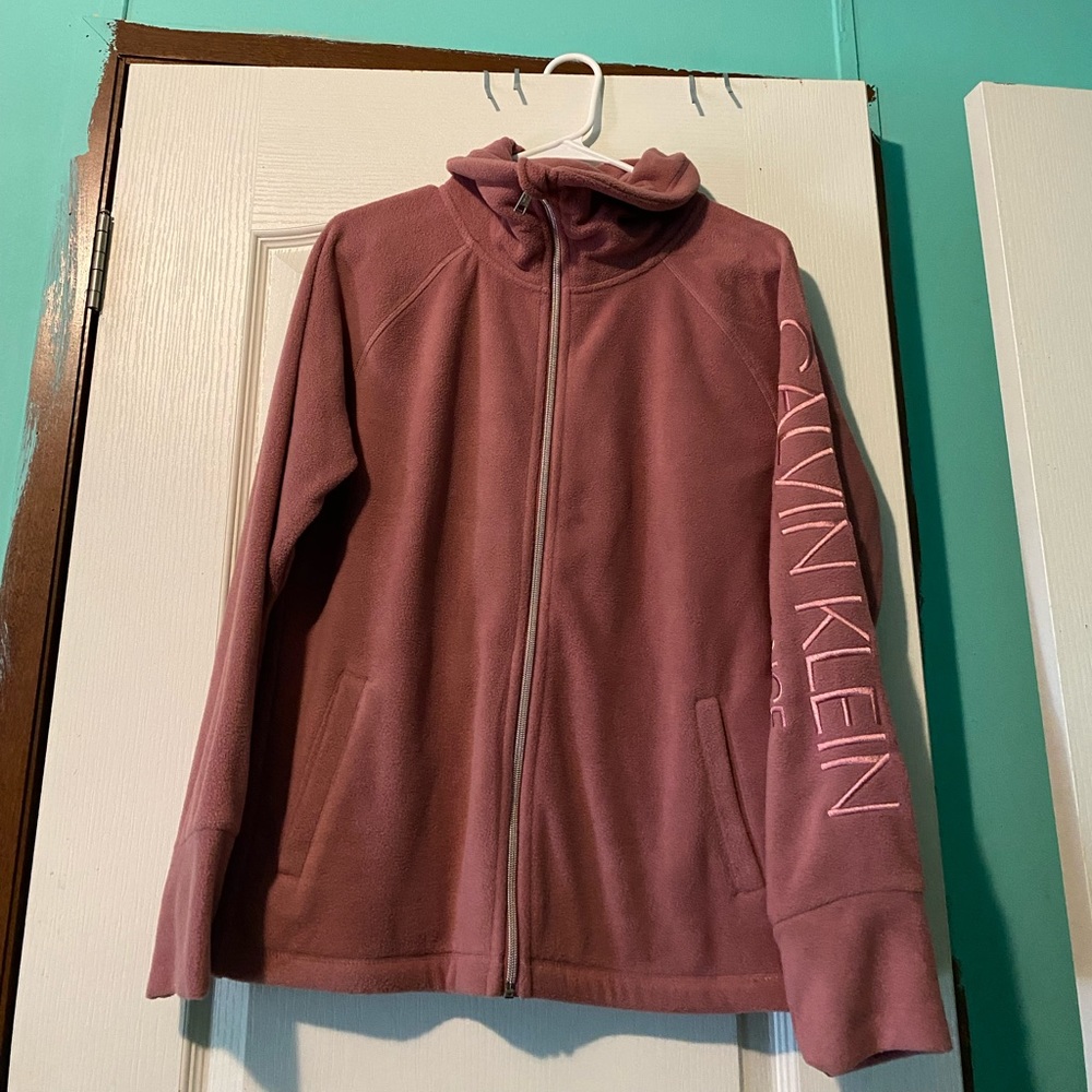 Pink Calvin Klein jacket